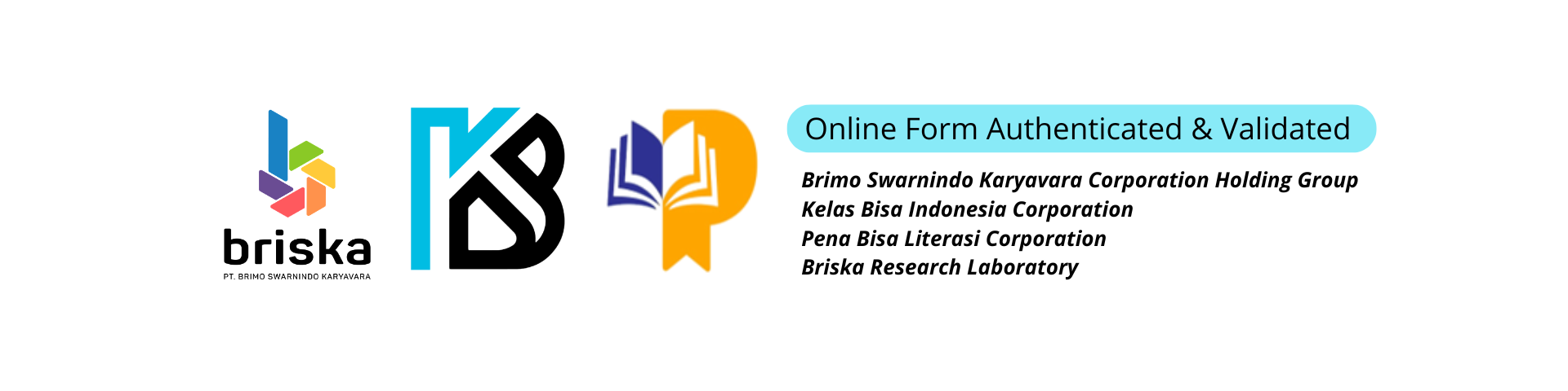 Banner Form Online Briska Corp